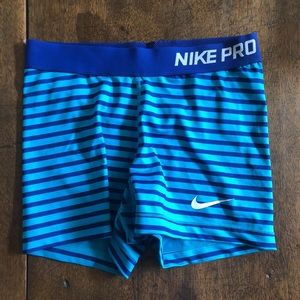Nike pro compression shorts